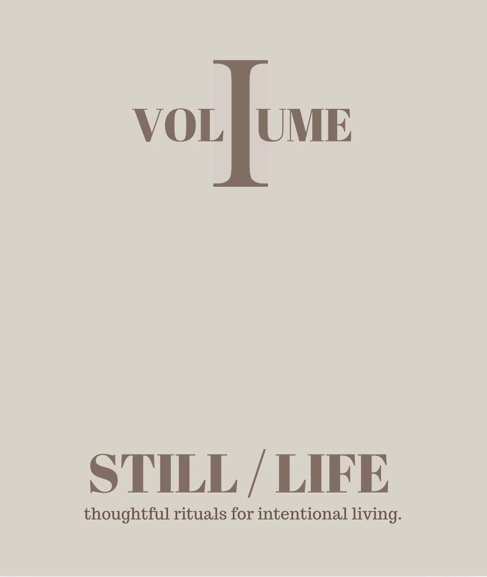 The Sunday Ritual Journal Volume 1 by STILL / LIFE