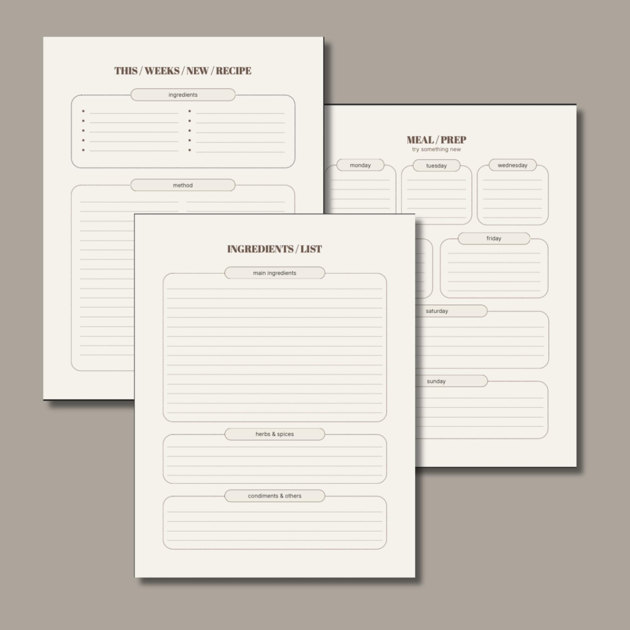 Sunday Ritual Reset Mini Edition by STILL / LIFE