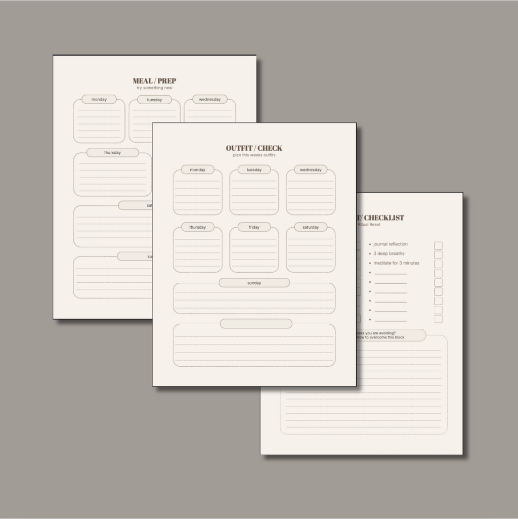 The Sunday Ritual Journal Volume 1 by STILL / LIFE