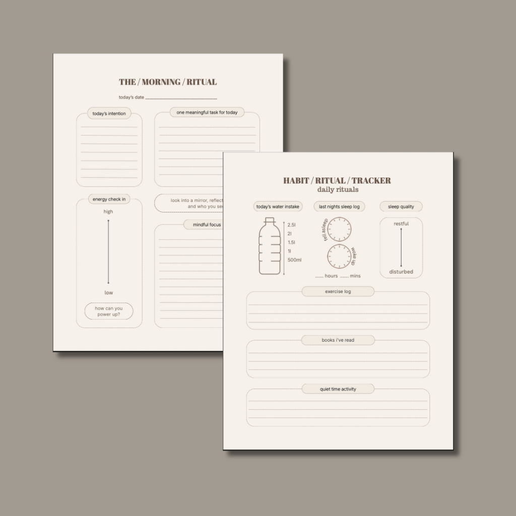 Daily Rituals (RITUAL EDITION) by STILL / LIFE