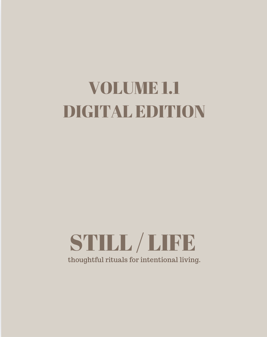 The Sunday Ritual Journal Volume 1.1 (Digital Template) by STILL / LIFE