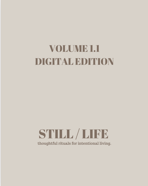 The Sunday Ritual Journal Volume 1.1 (Digital Template) by STILL / LIFE